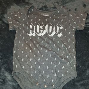 Vintage ACDC onsie